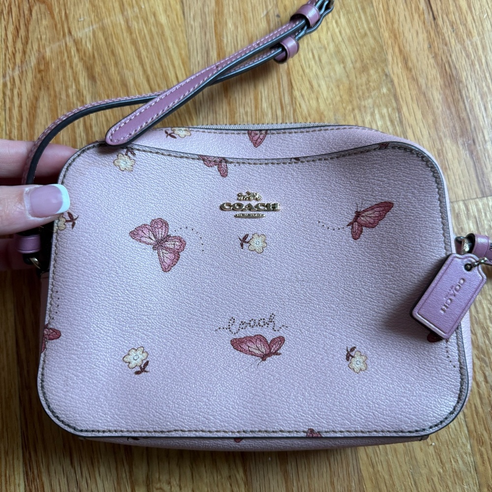 Coach Butterfly Crossbody bag pink